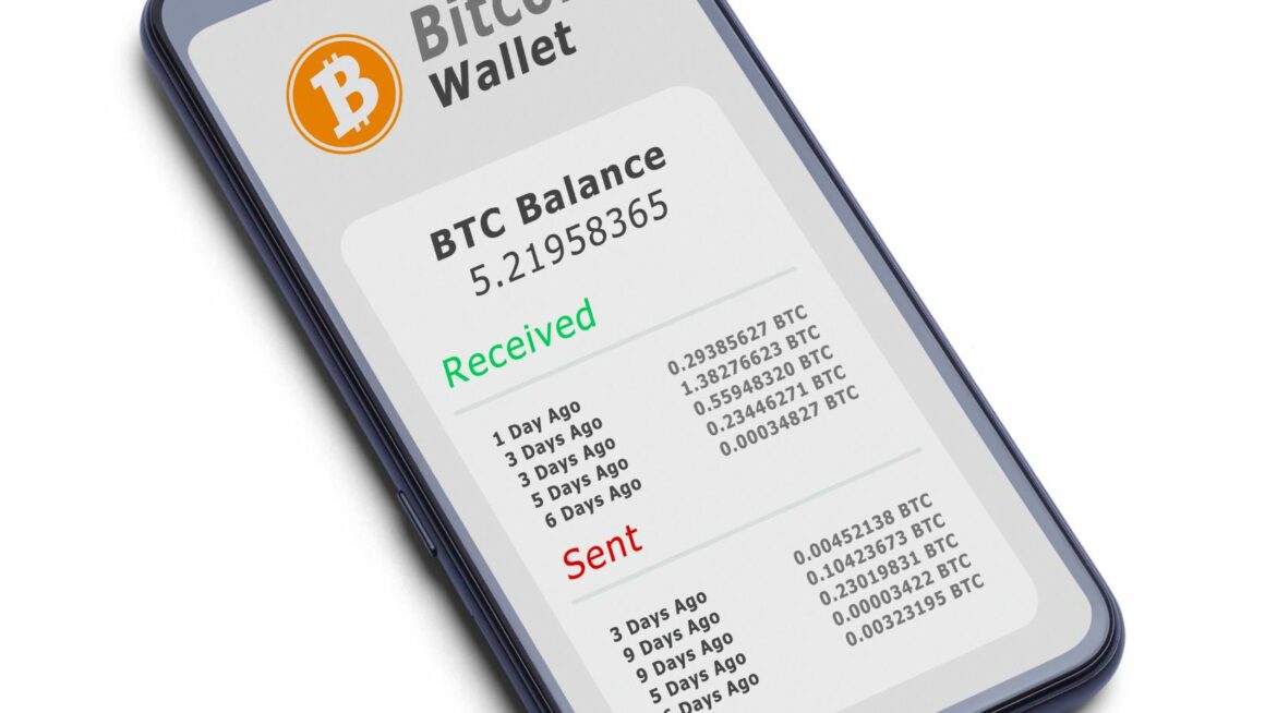 Fake Bitcoin Wallet Screenshots